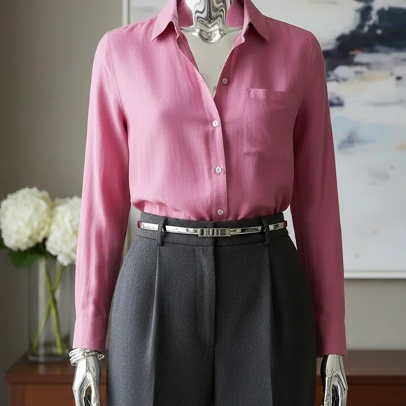 Frank & Eileen Pink Button Down Shirt - Picture 1 of 9